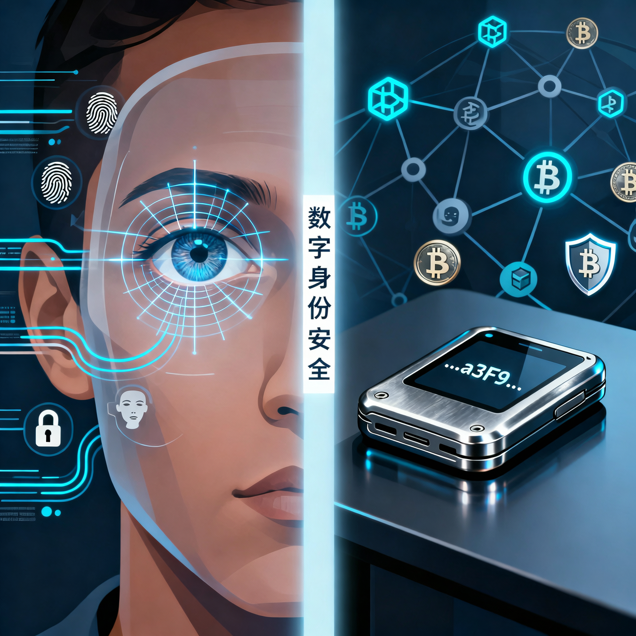 数字身份之争:眼球扫描与硬件钱包,谁将主宰我们的在线未来?