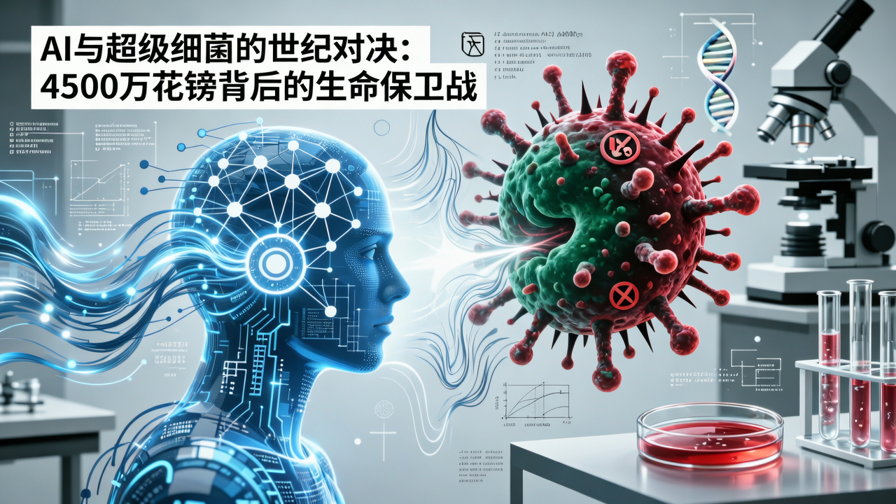 AI与超级细菌的世纪对决:4500万英镑背后的生命保卫战